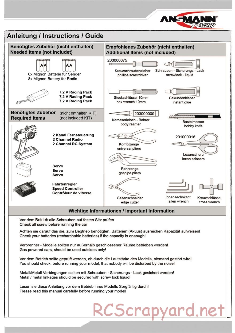Ansmann - Macnum - Manual - Page 2