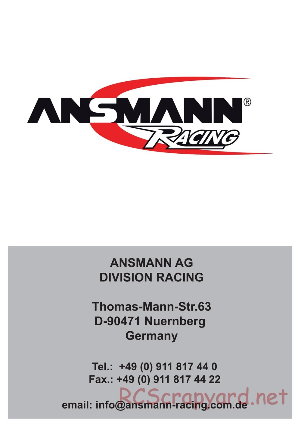 Ansmann - Master Smacker - Manual - Page 16