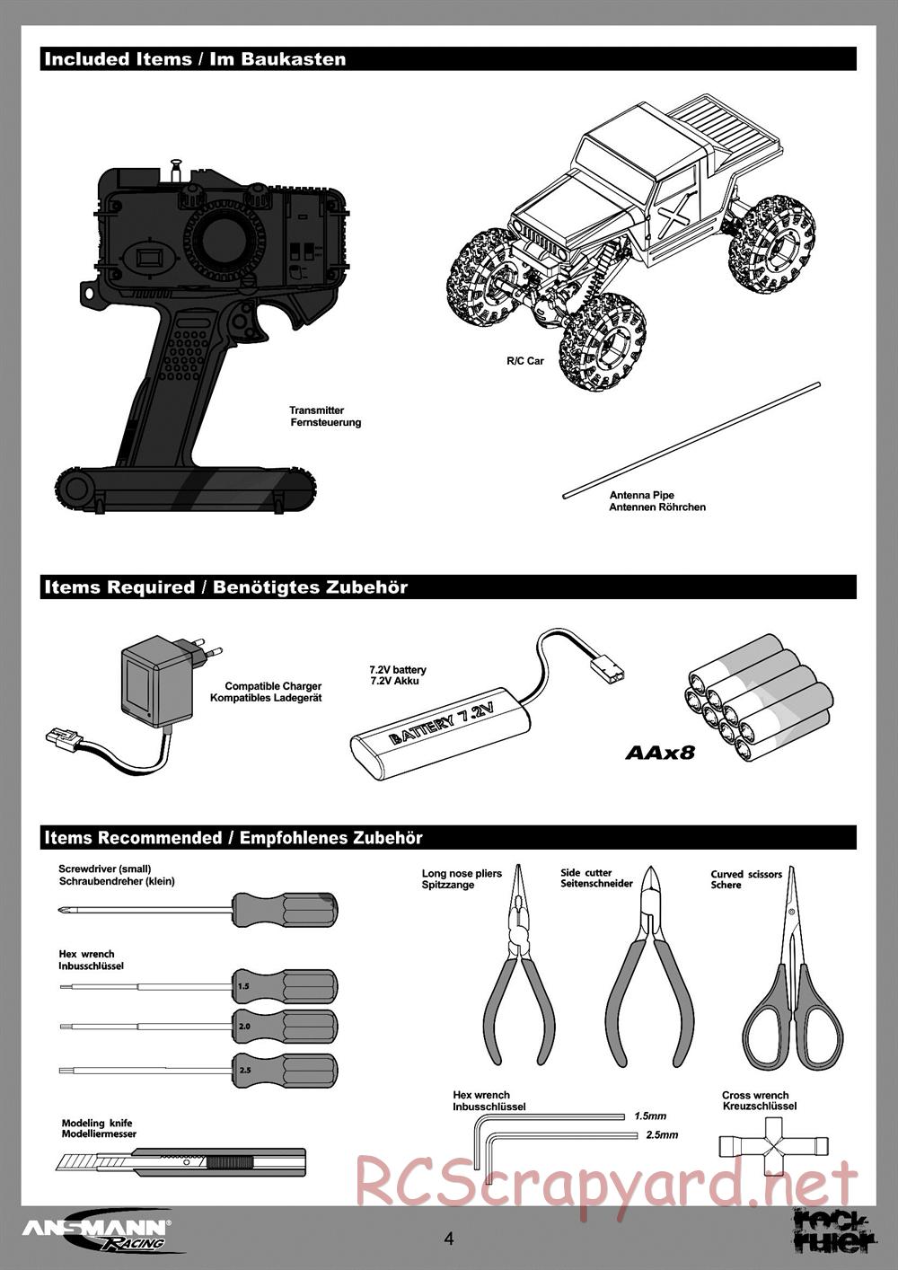 Ansmann - Rock Ruler - Manual - Page 5