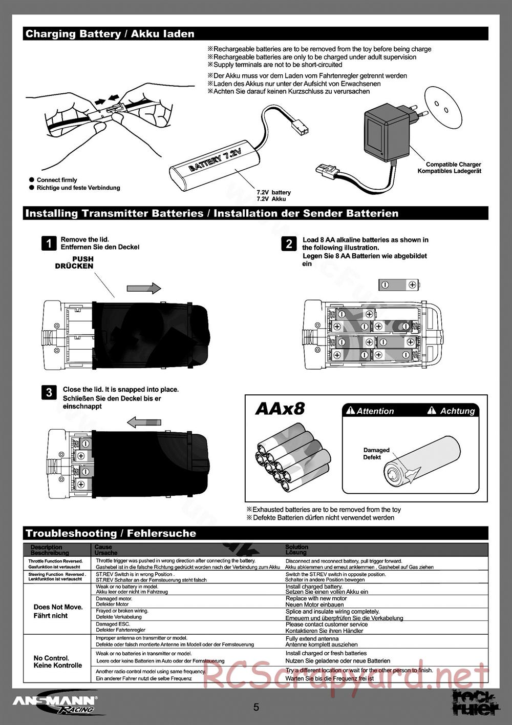 Ansmann - Rock Ruler - Manual - Page 6