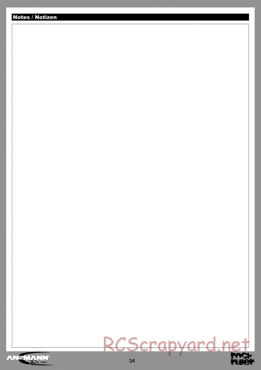 Ansmann - Rock Ruler - Manual - Page 35