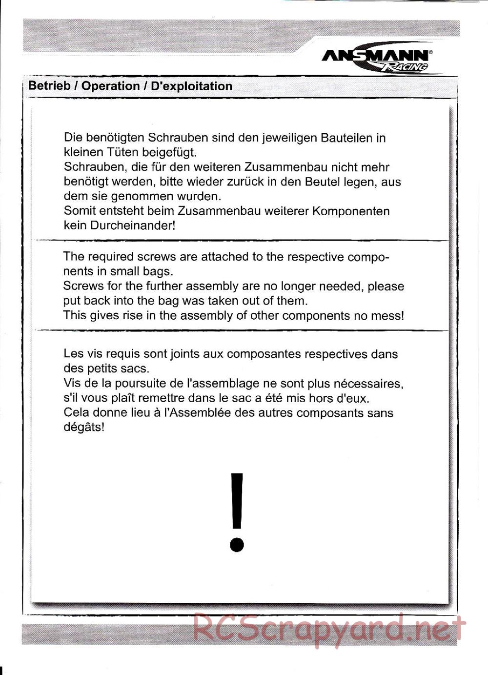 Ansmann - SC4 - Manual - Page 3