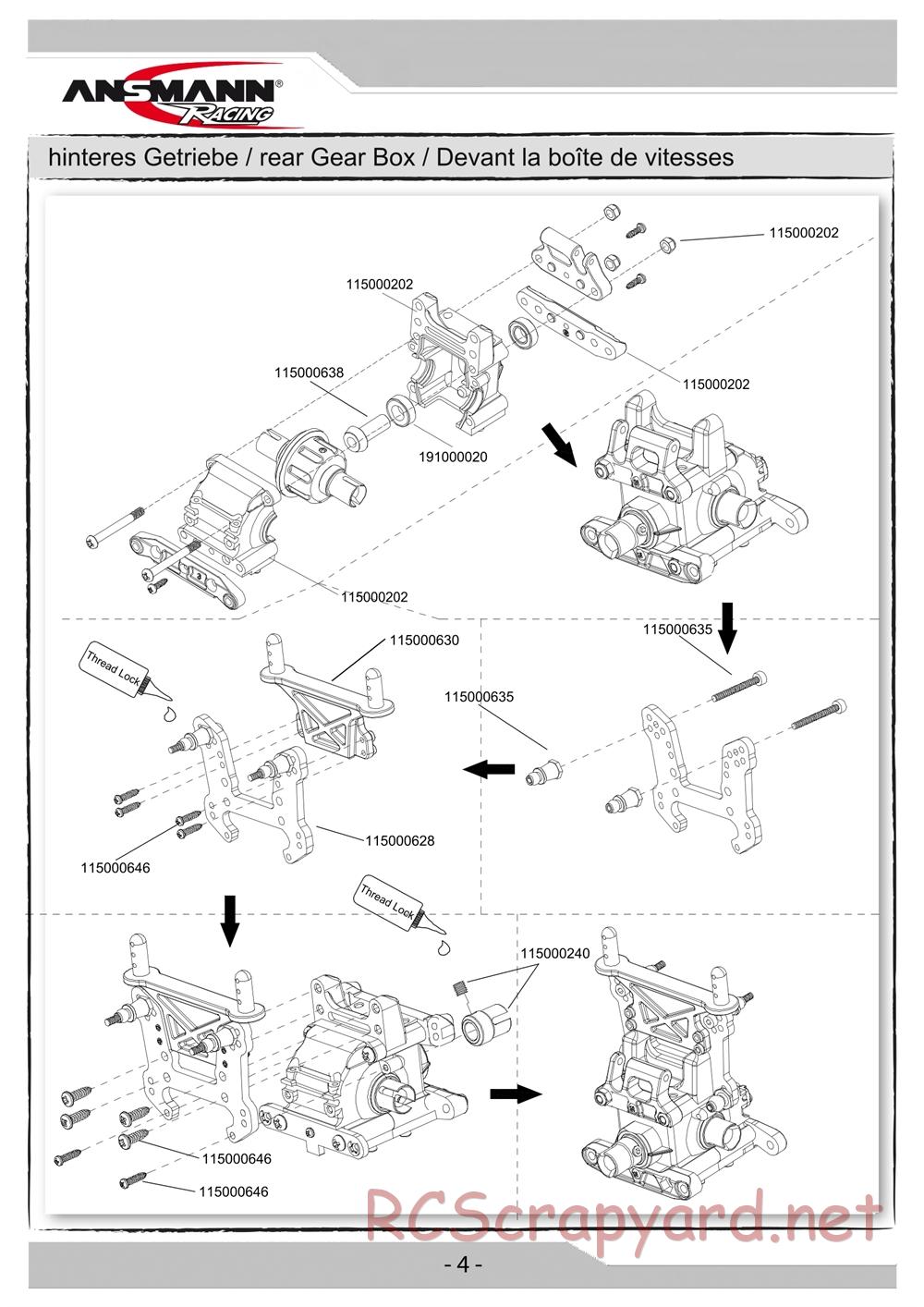 Ansmann - Short Course Truck - Manual - Page 4
