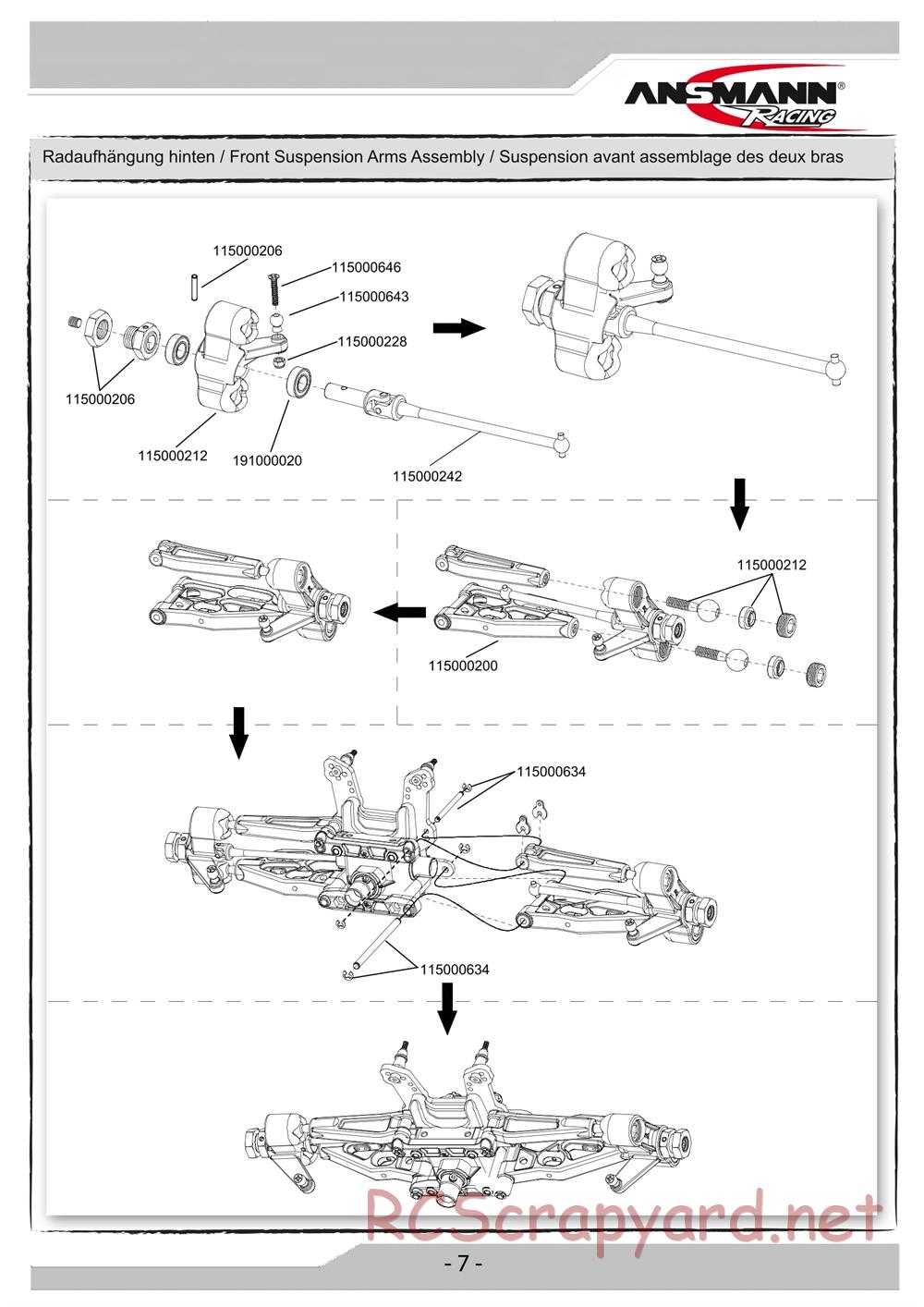 Ansmann - Short Course Truck - Manual - Page 7