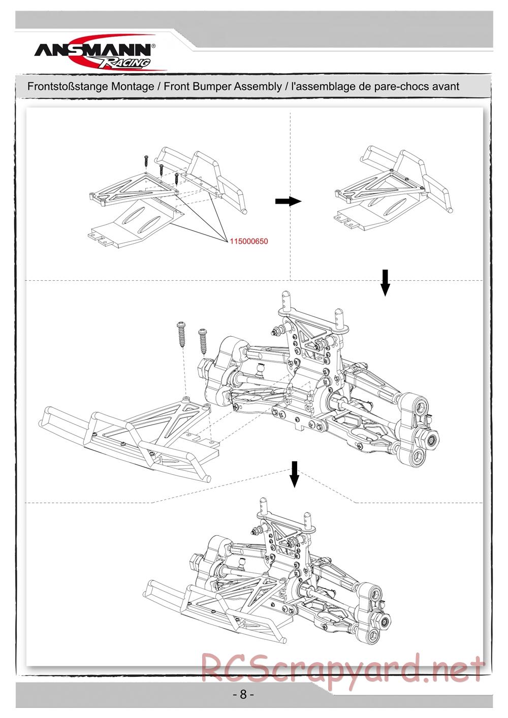 Ansmann - Short Course Truck - Manual - Page 8