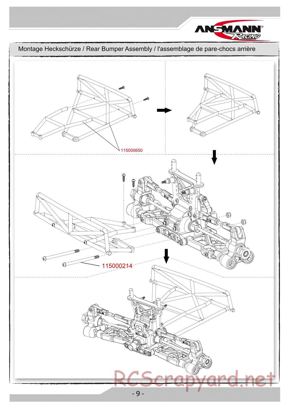 Ansmann - Short Course Truck - Manual - Page 9