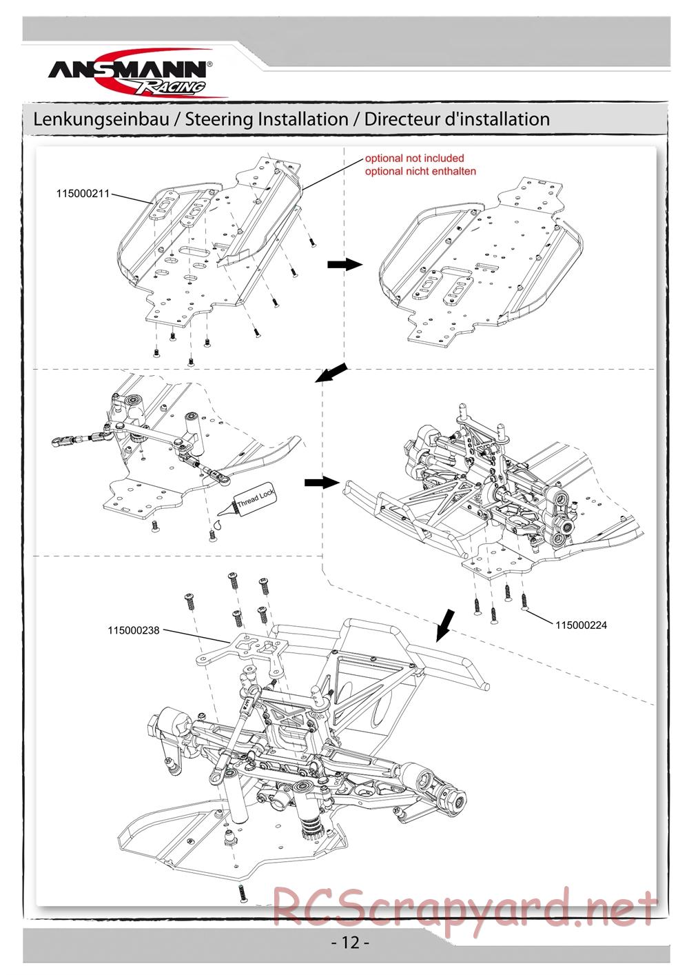 Ansmann - Short Course Truck - Manual - Page 12