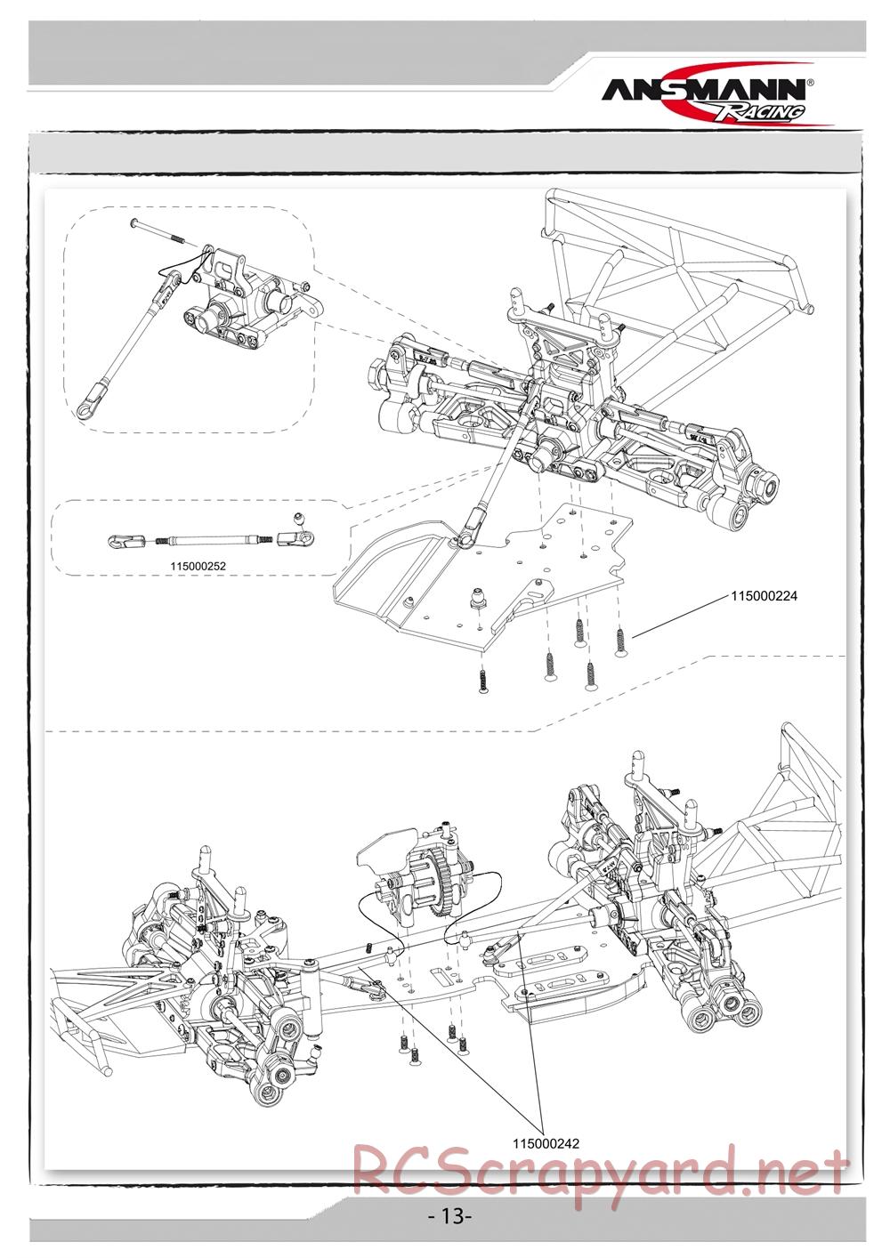 Ansmann - Short Course Truck - Manual - Page 13