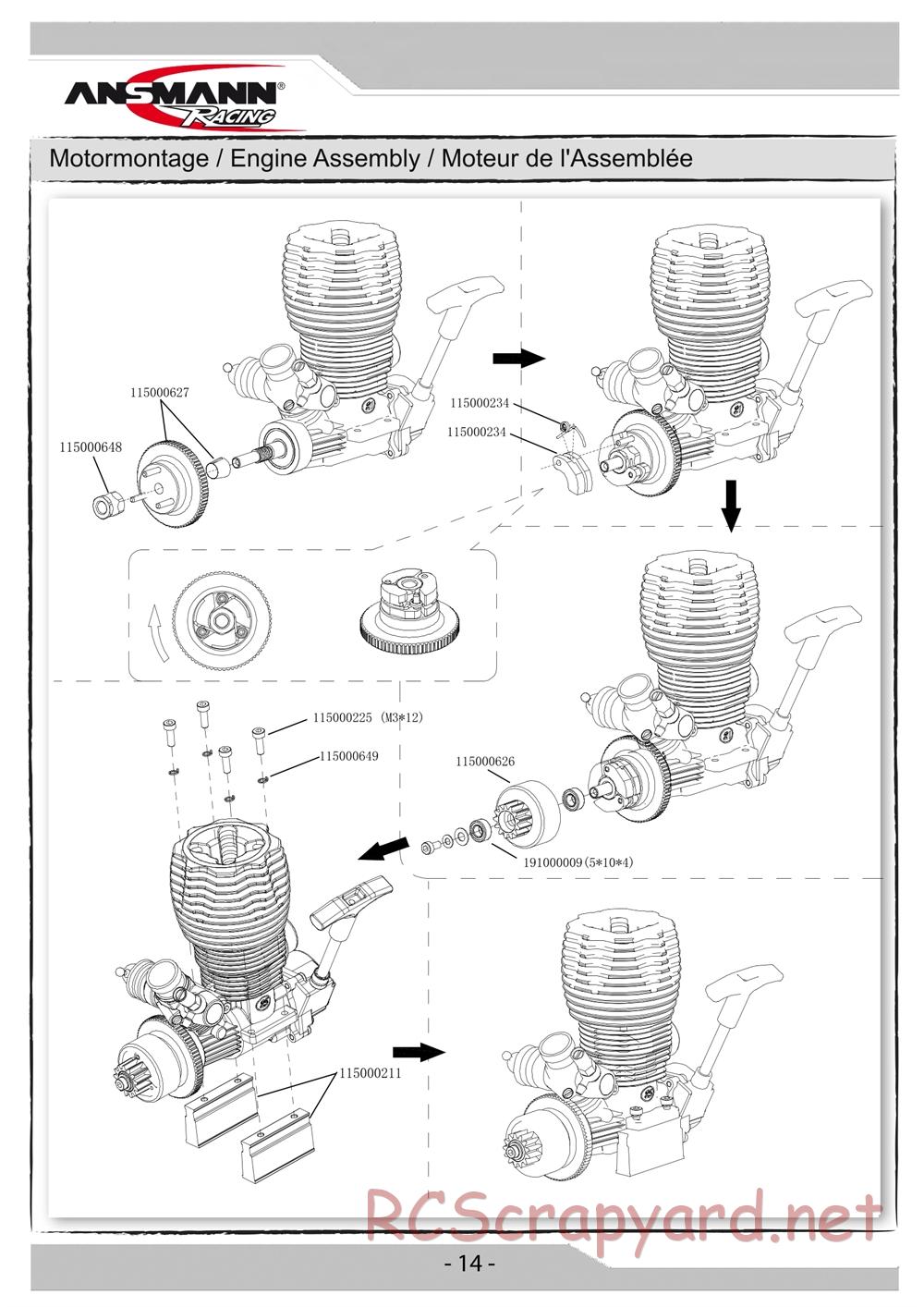 Ansmann - Short Course Truck - Manual - Page 14