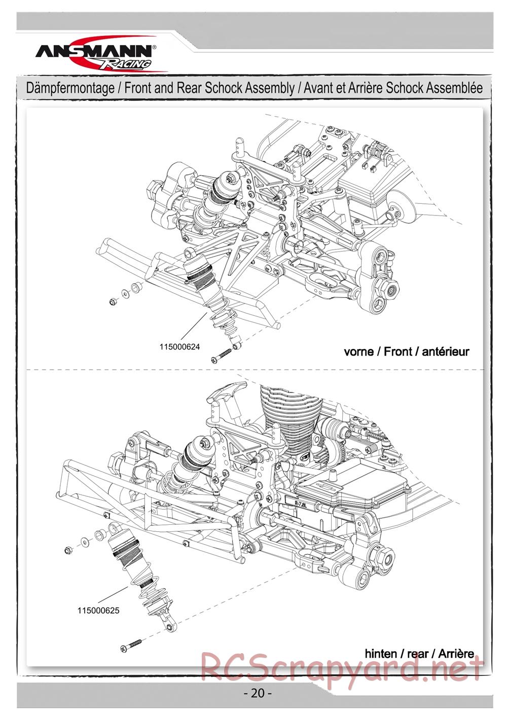 Ansmann - Short Course Truck - Manual - Page 20
