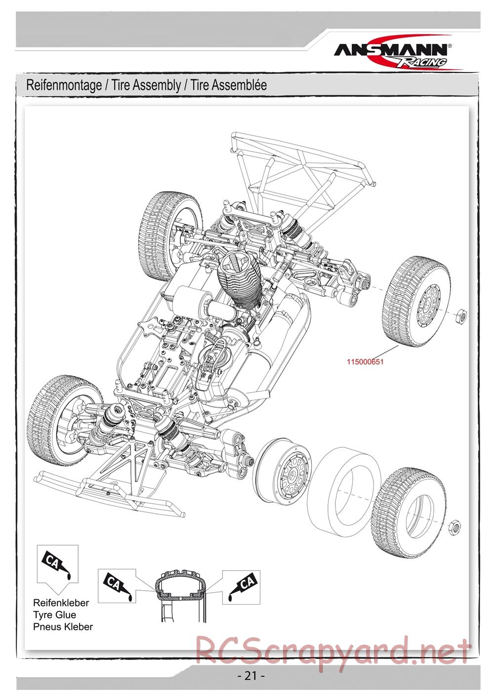 Ansmann - Short Course Truck - Manual - Page 21