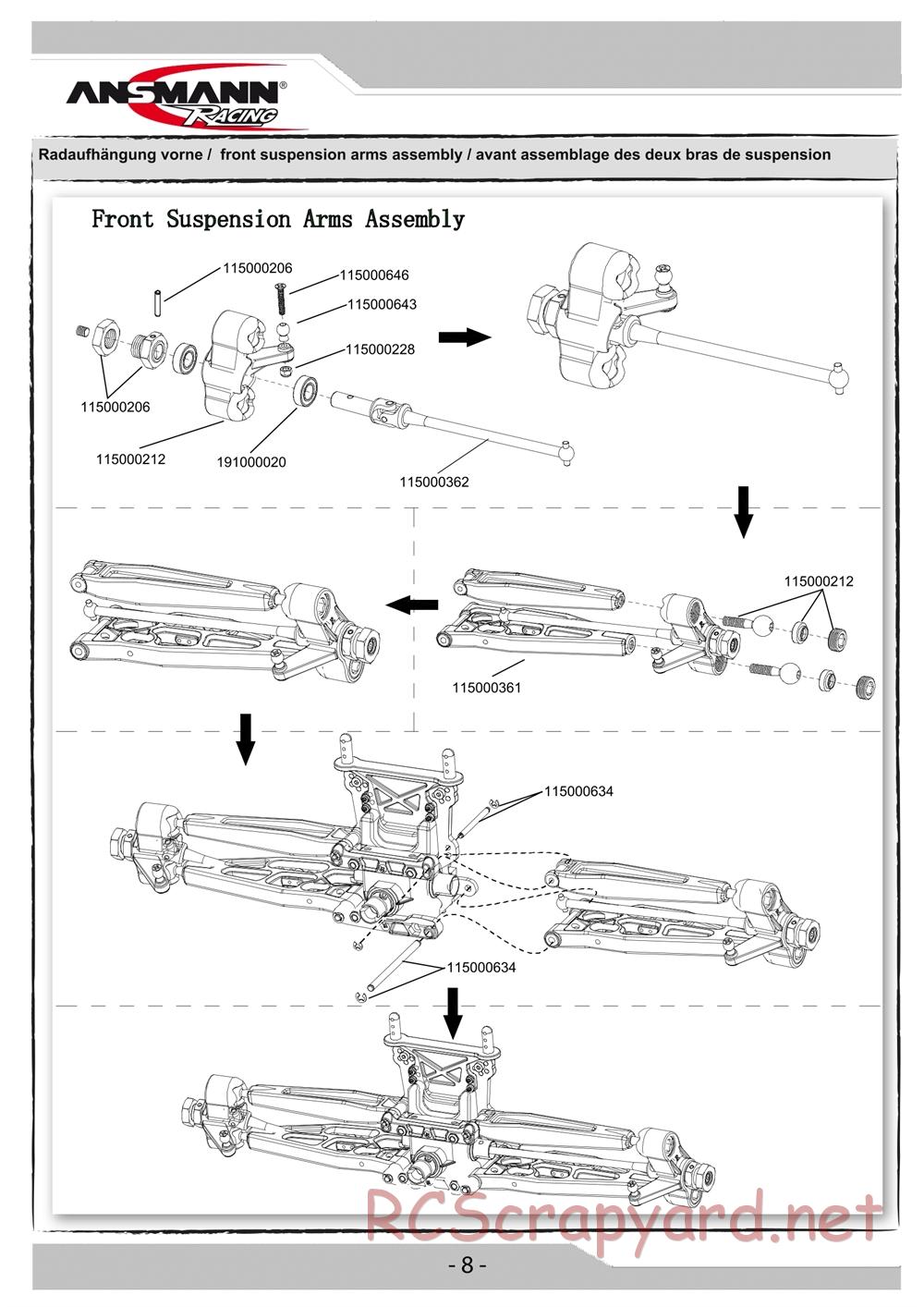 Ansmann - Terrier 2.0 - Manual - Page 8