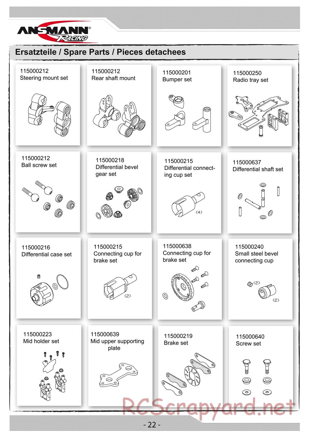 Ansmann - Terrier 2.0 - Manual - Page 22