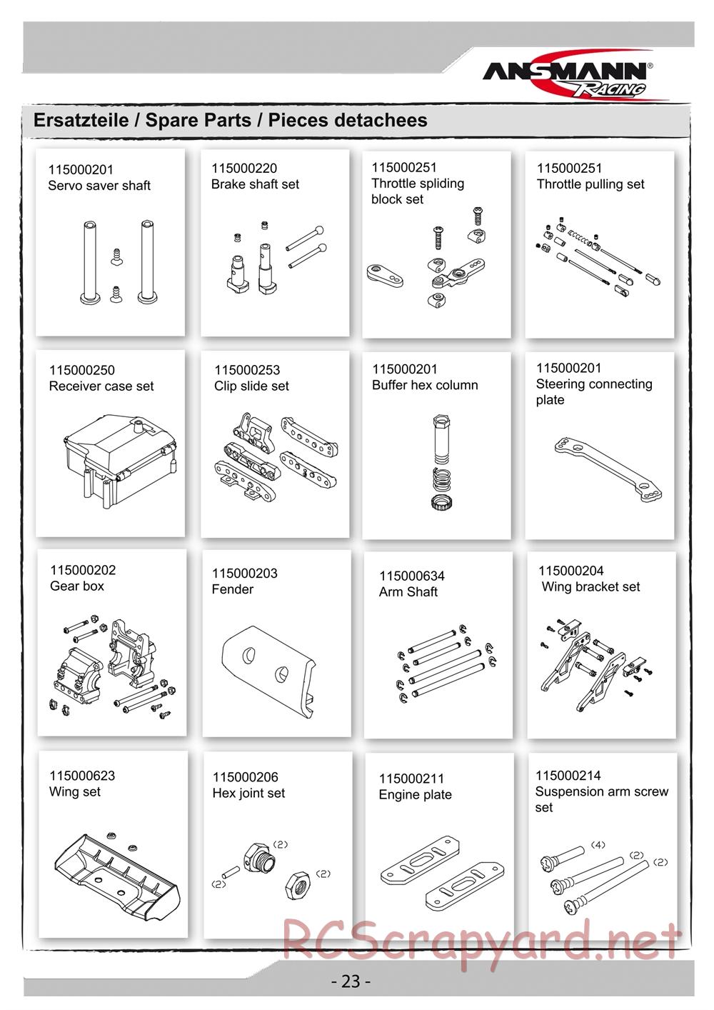 Ansmann - Terrier 2.0 - Manual - Page 23