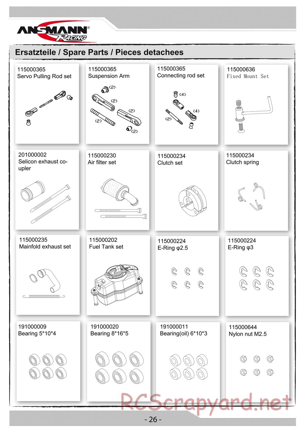 Ansmann - Terrier 2.0 - Manual - Page 26