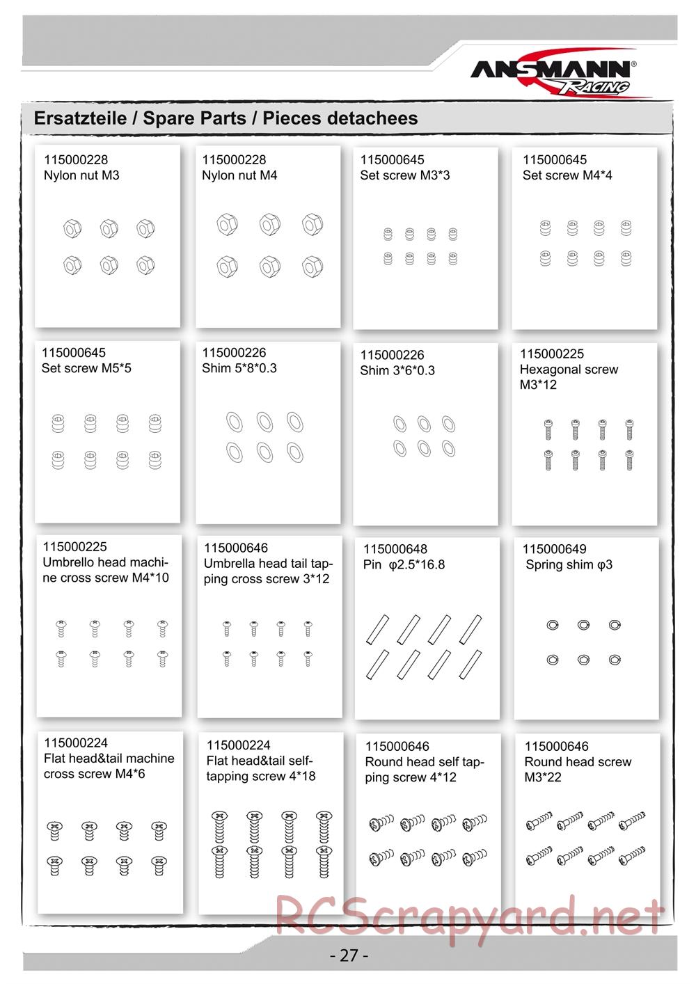 Ansmann - Terrier 2.0 - Manual - Page 27