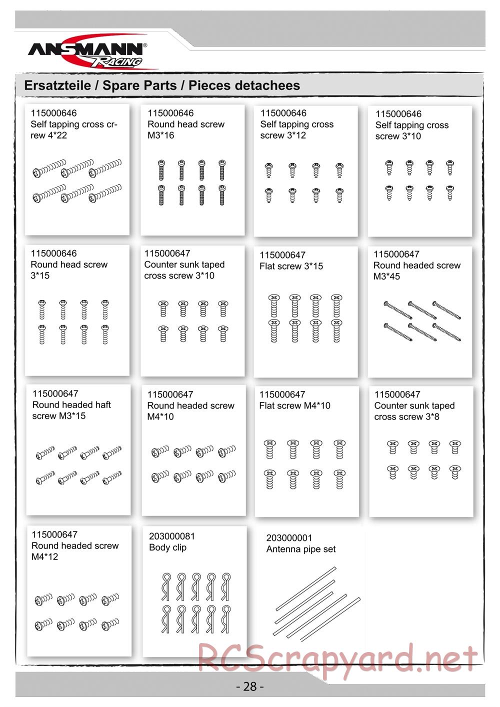 Ansmann - Terrier 2.0 - Manual - Page 28