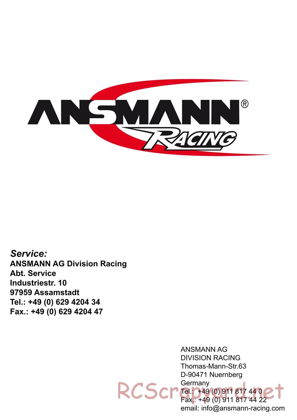 Ansmann - Terrier 2.0 - Manual - Page 29