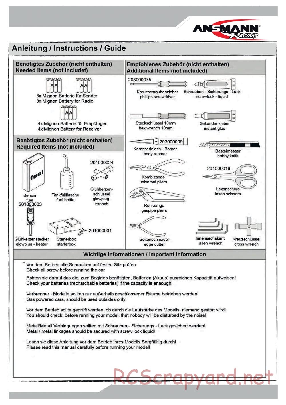 Ansmann - Vapor - Manual - Page 2