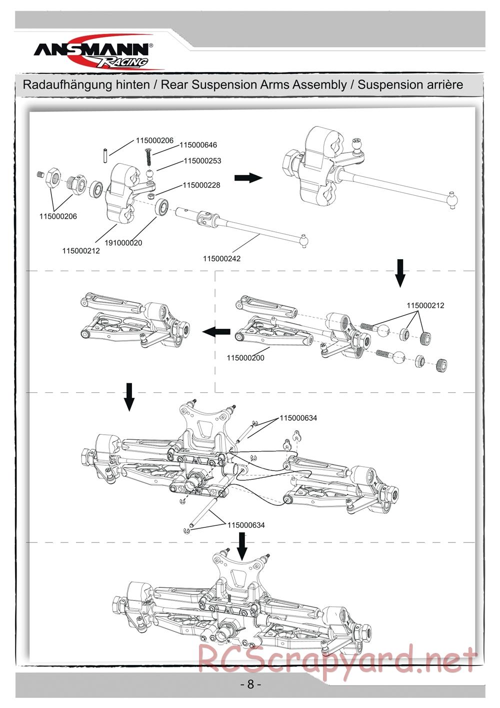 Ansmann - Virus 2.0 Bl - Manual - Page 8