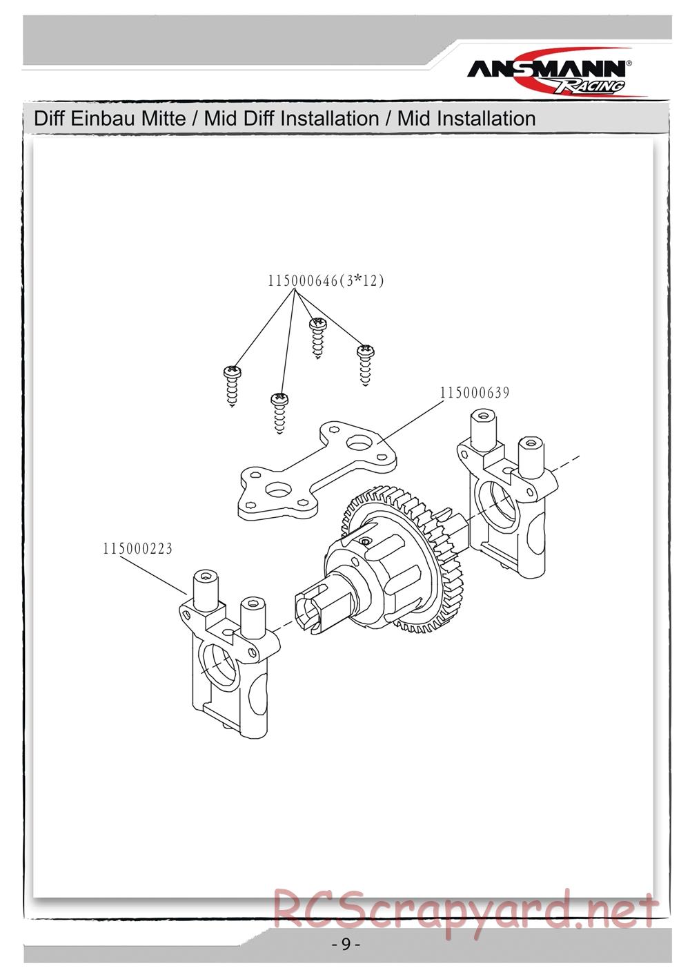 Ansmann - Virus 2.0 Bl - Manual - Page 9