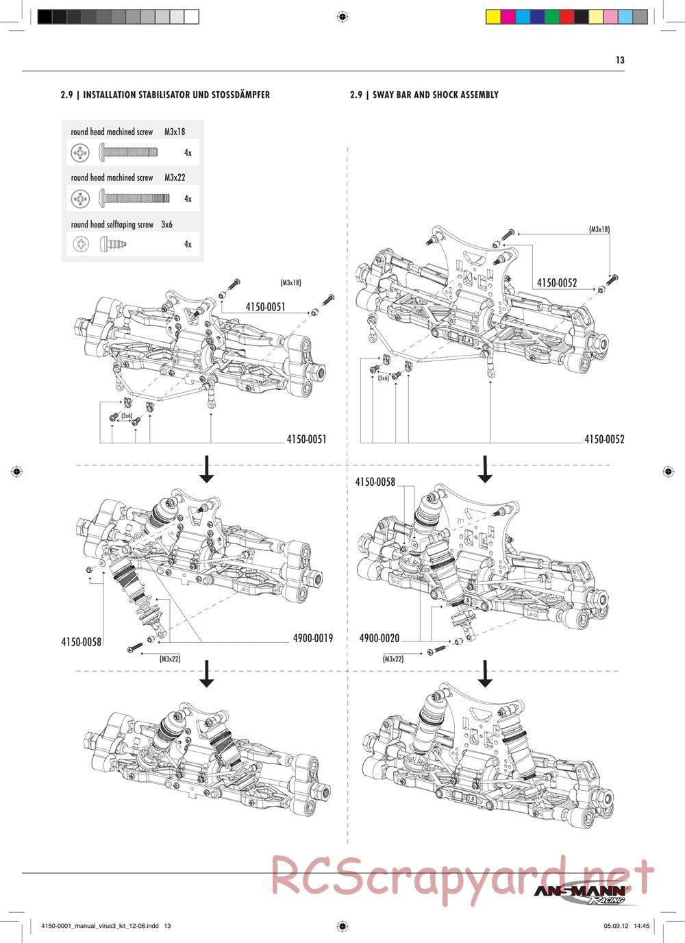 Ansmann - Virus 3.0 Kit - Manual - Page 13