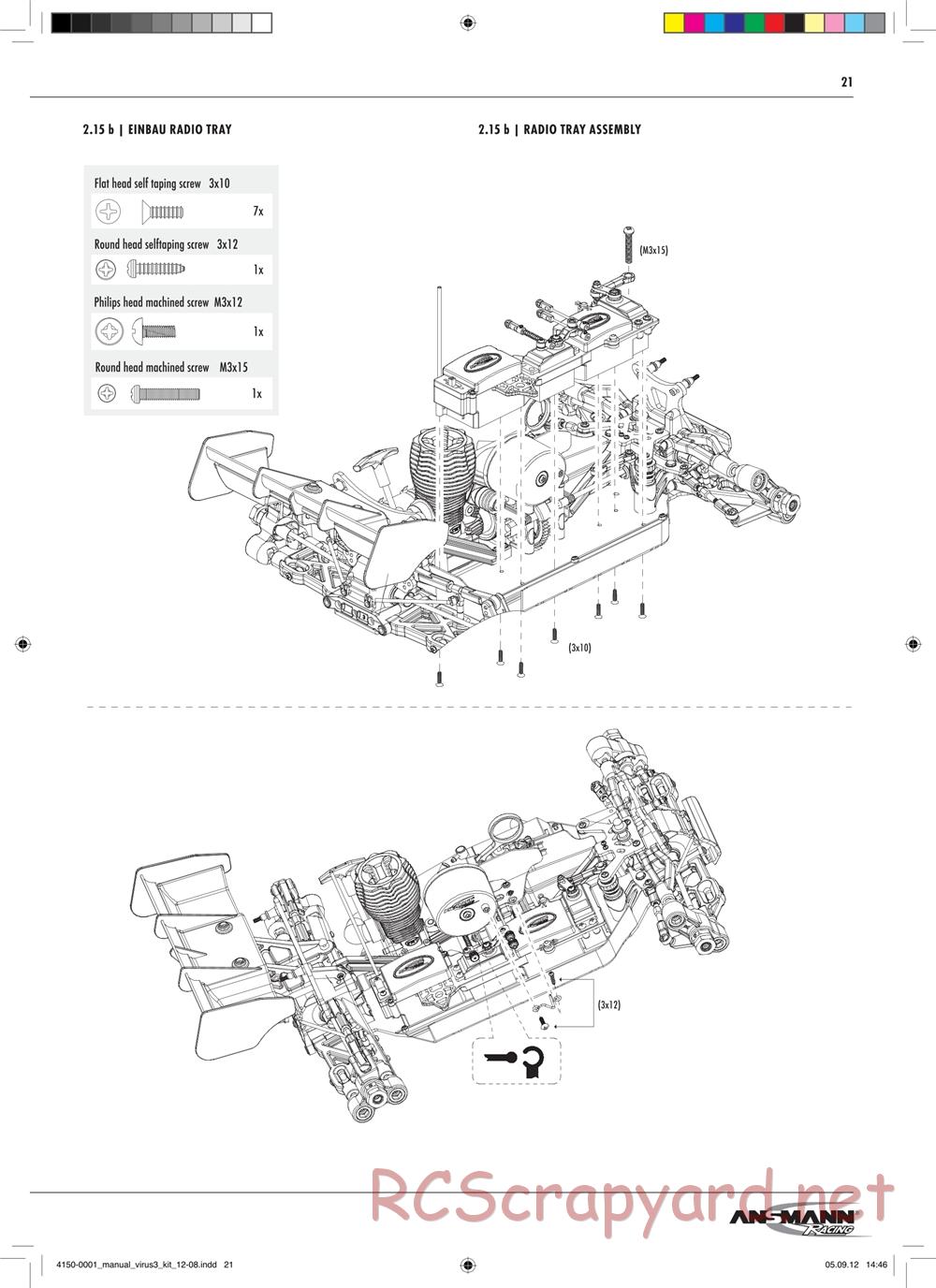 Ansmann - Virus 3.0 Kit - Manual - Page 21