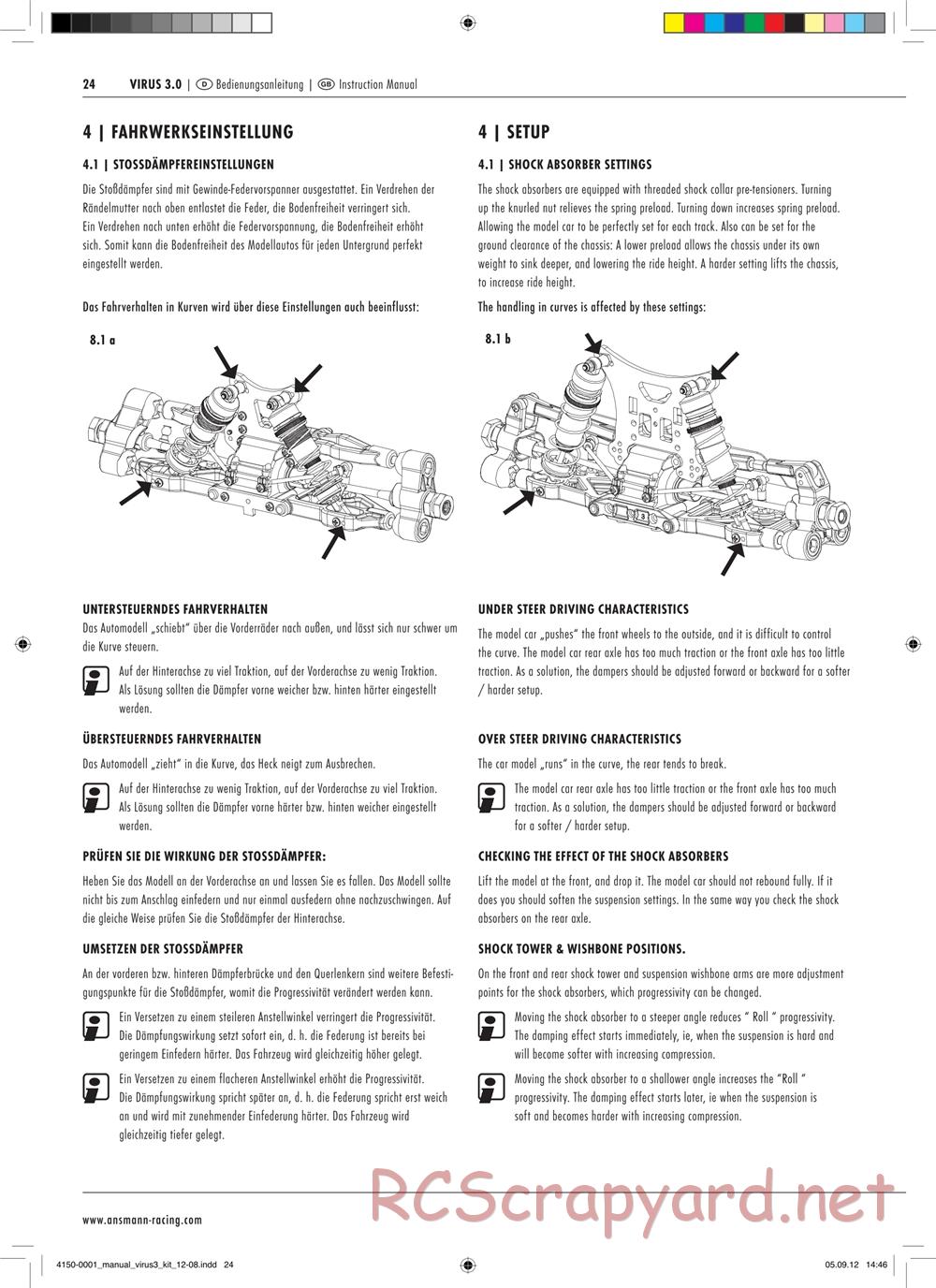 Ansmann - Virus 3.0 Kit - Manual - Page 24