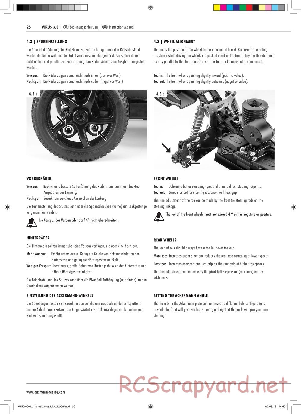 Ansmann - Virus 3.0 Kit - Manual - Page 26