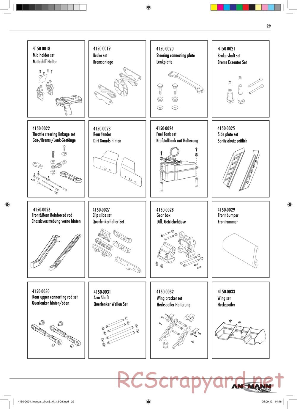Ansmann - Virus 3.0 Kit - Manual - Page 29