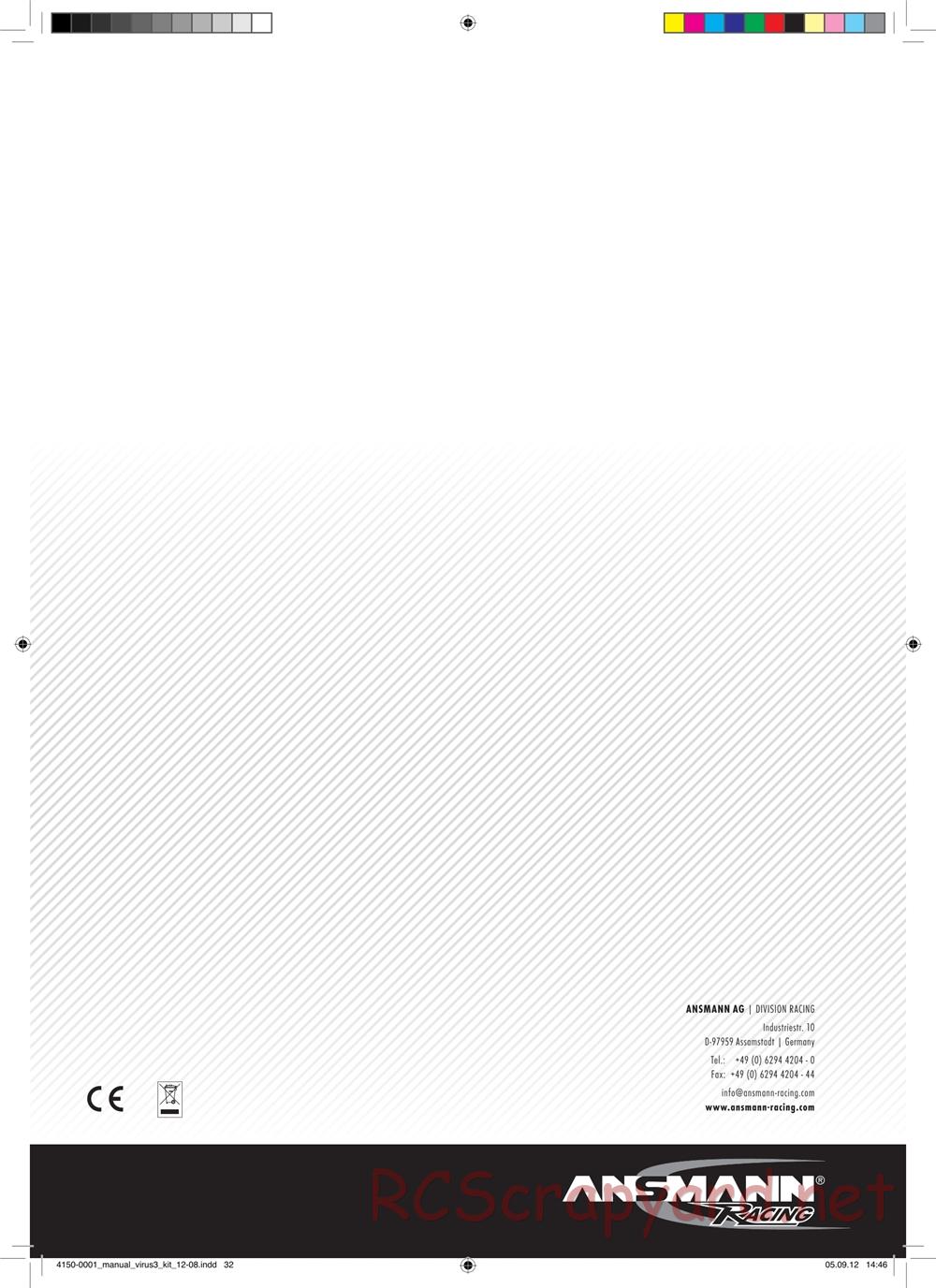 Ansmann - Virus 3.0 Kit - Manual - Page 32