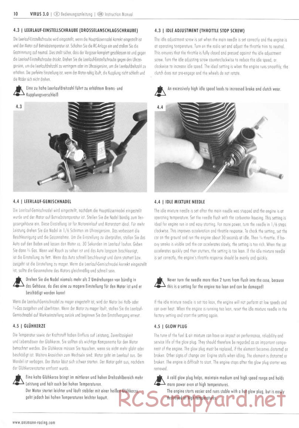 Ansmann - Virus 3.0 RTR - Manual - Page 10