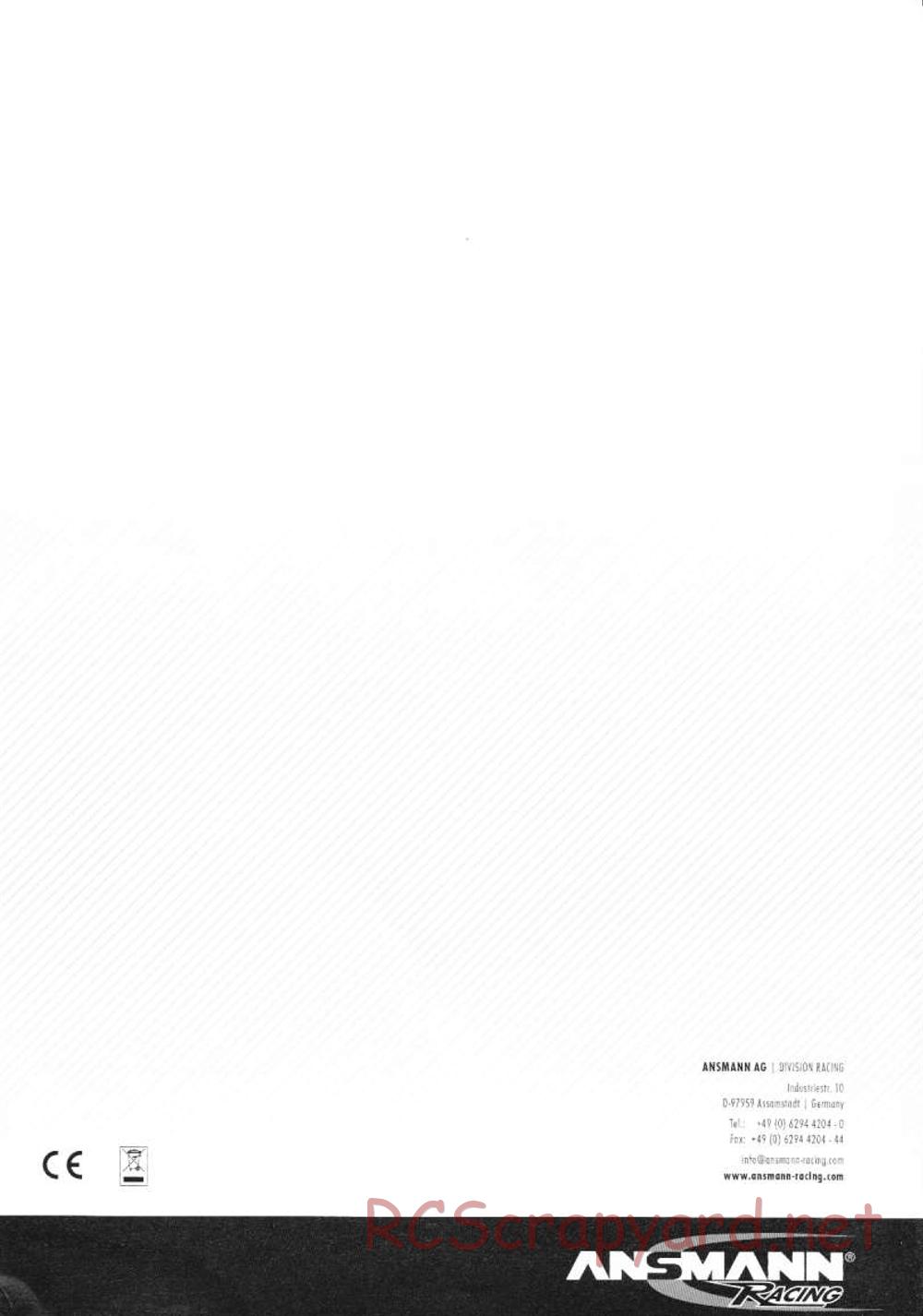 Ansmann - Virus 3.0 RTR - Manual - Page 37