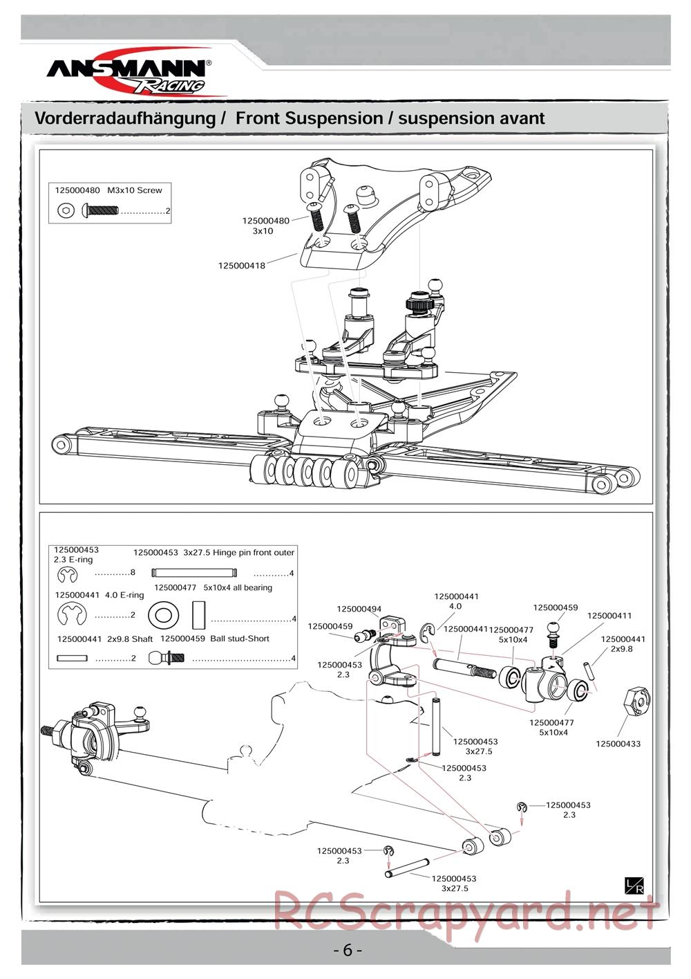 Ansmann - X2SC Pro - Manual - Page 6