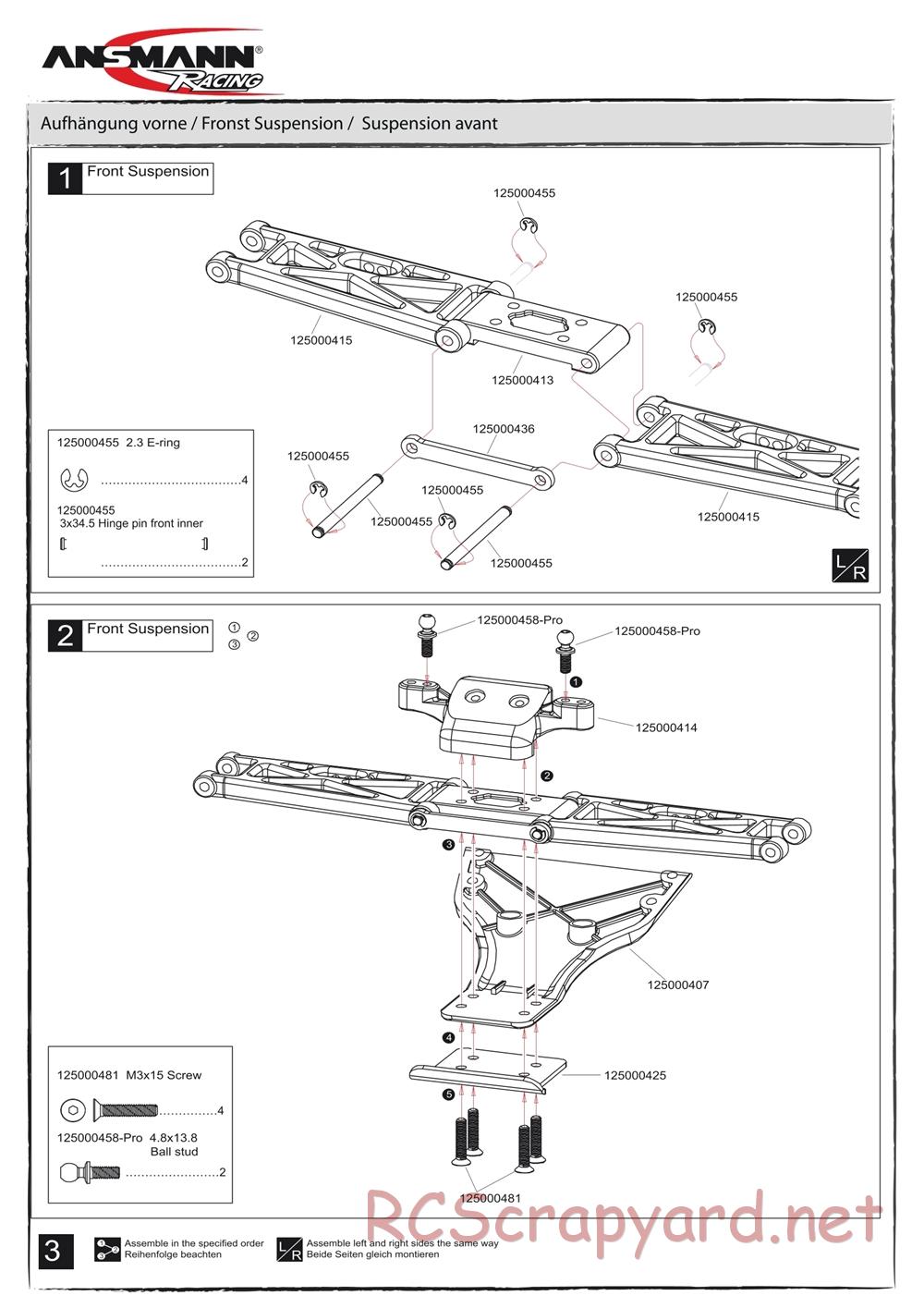 Ansmann - X2 - Manual - Page 3