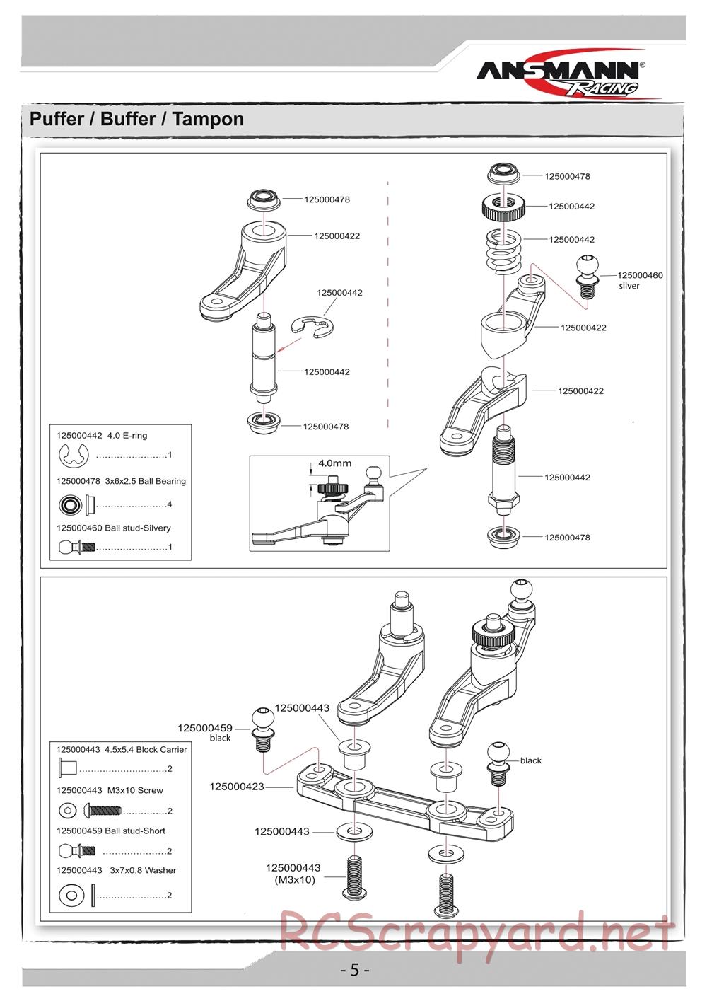 Ansmann - X2C - Manual - Page 5