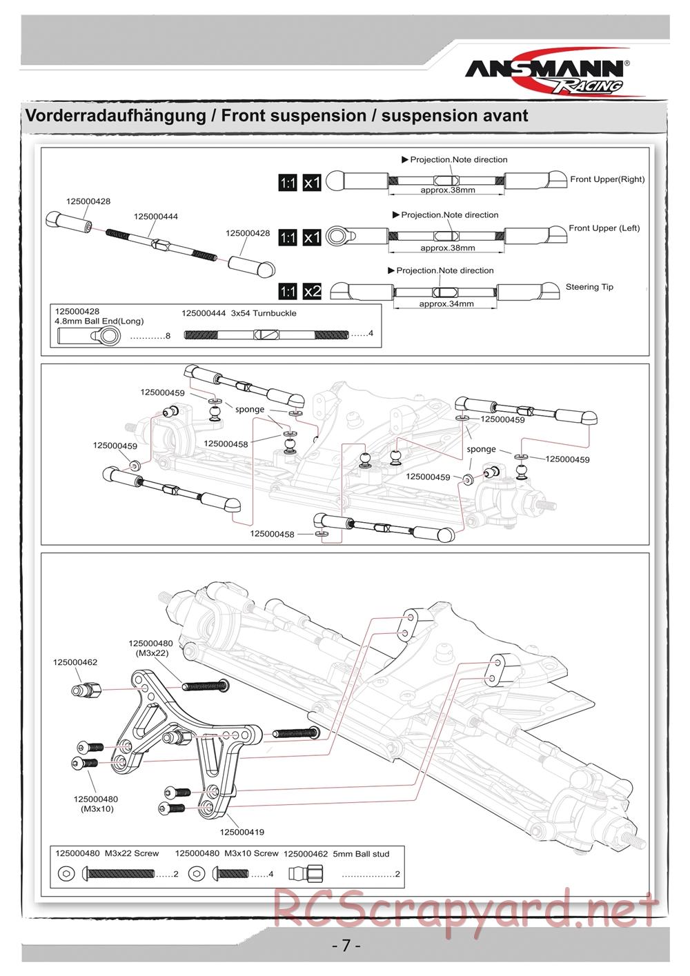 Ansmann - X2C - Manual - Page 7