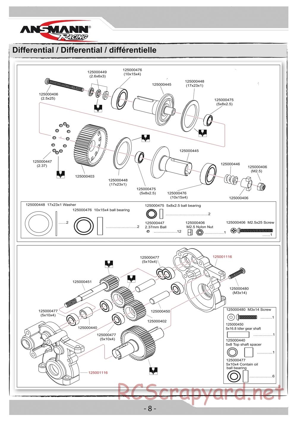 Ansmann - X2C - Manual - Page 8