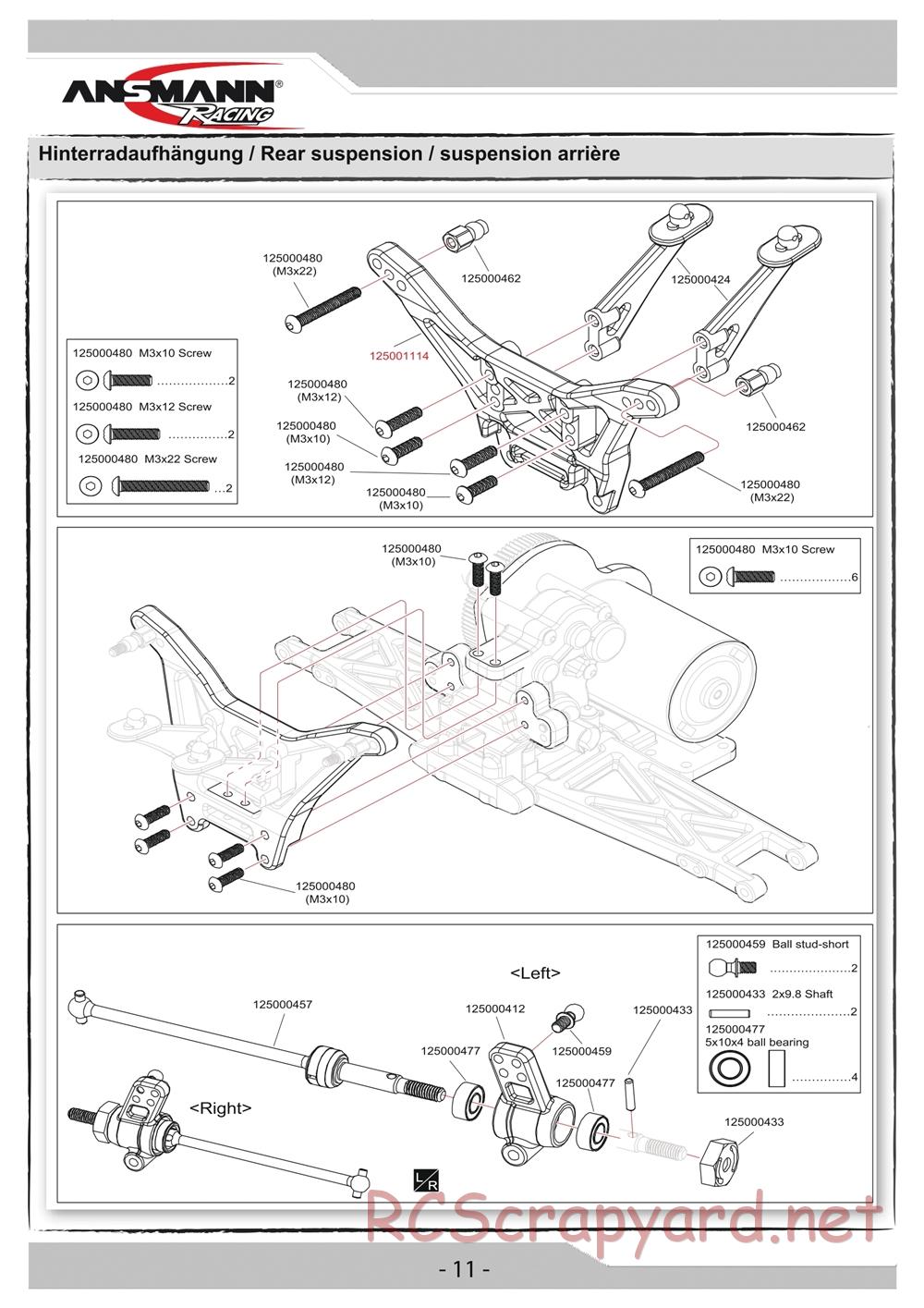 Ansmann - X2C - Manual - Page 11