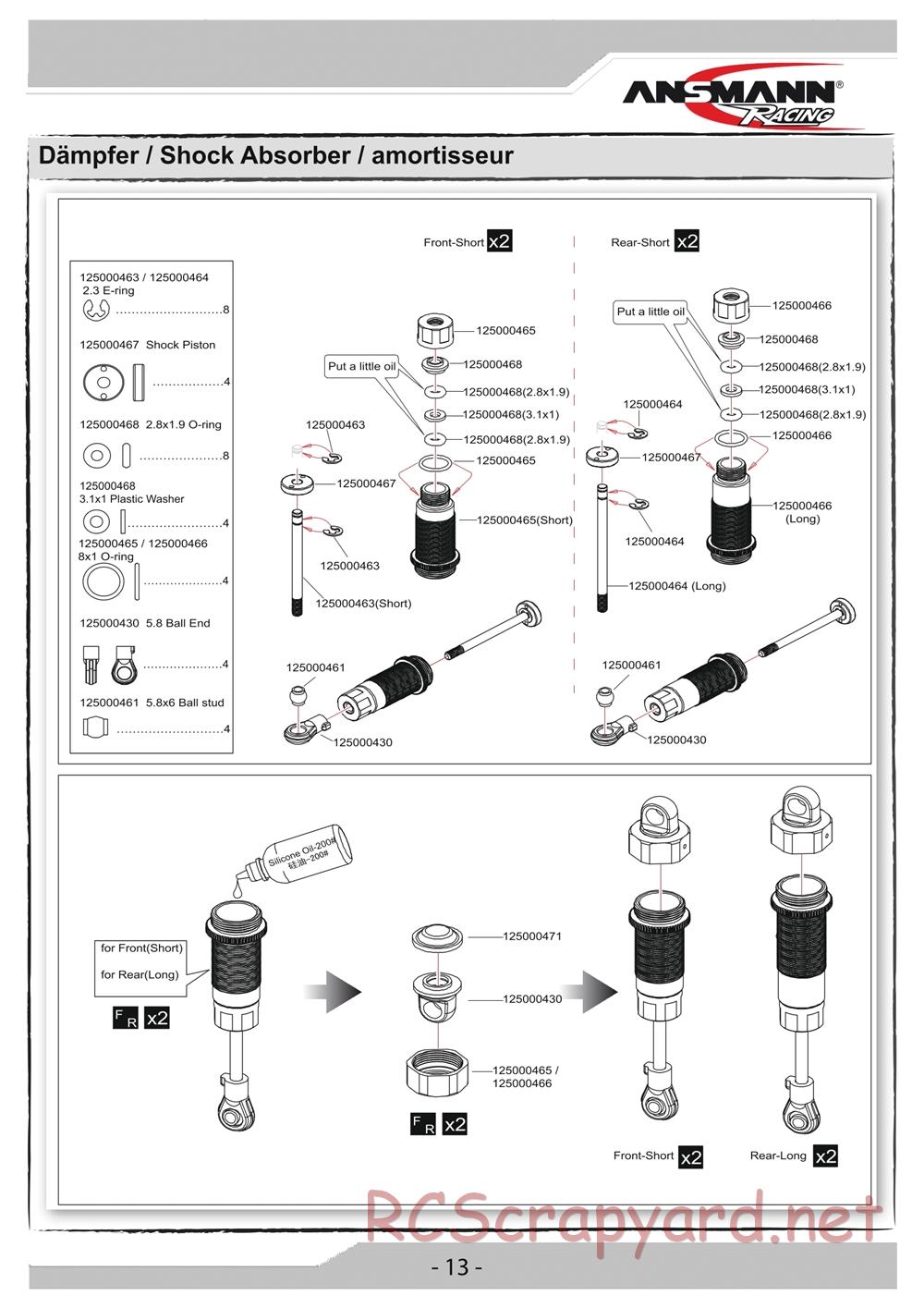 Ansmann - X2C - Manual - Page 13
