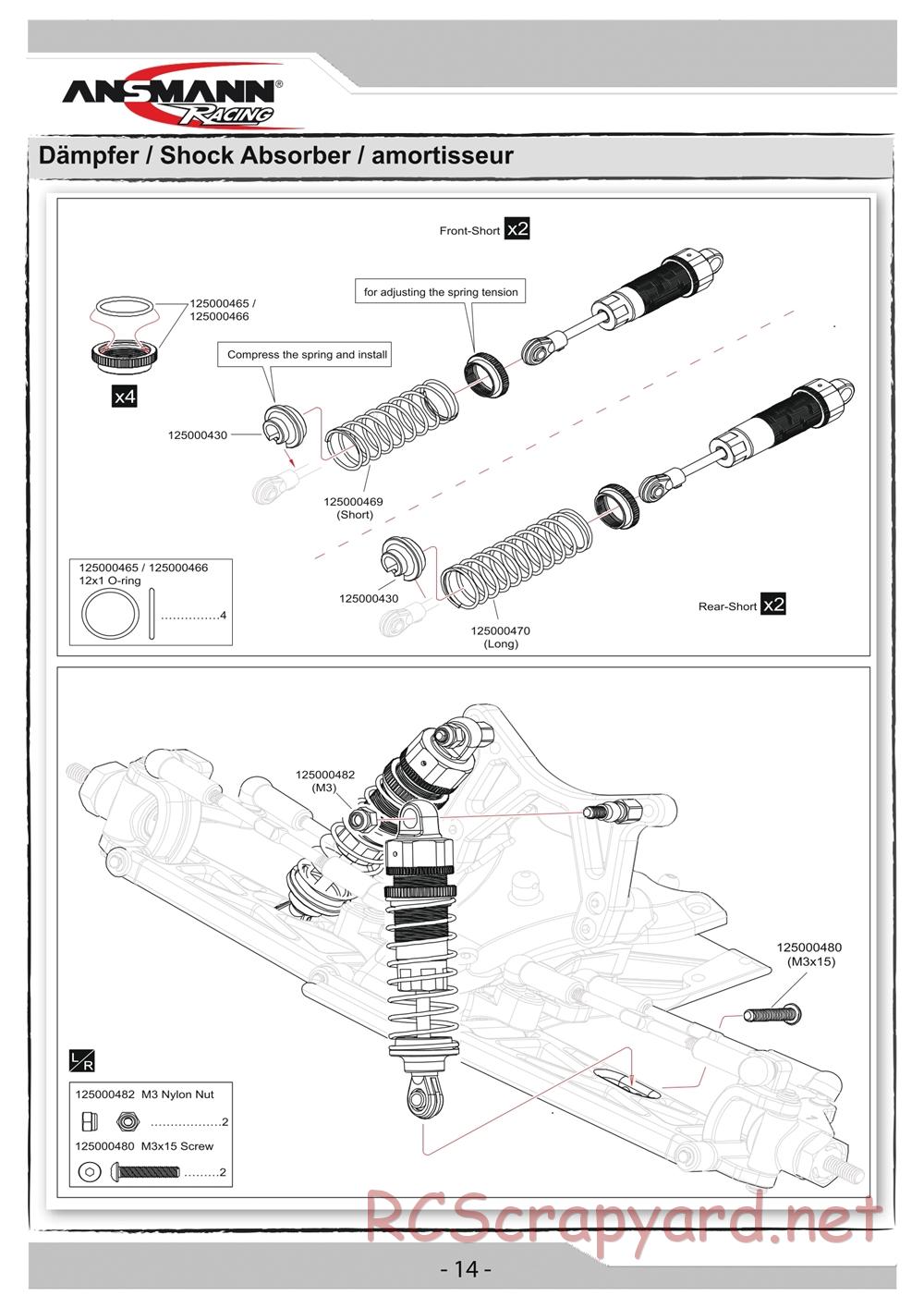 Ansmann - X2C - Manual - Page 14