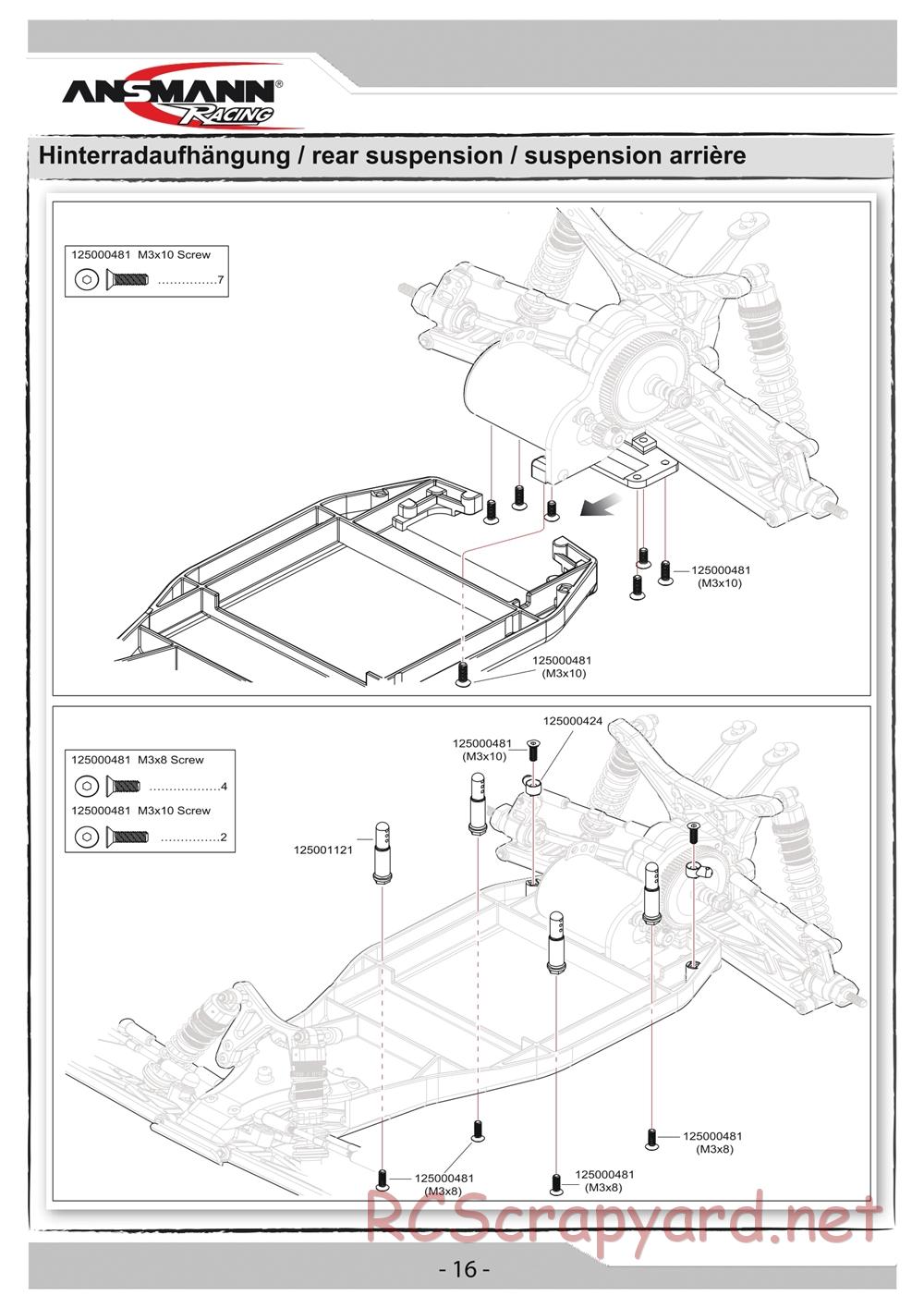 Ansmann - X2C - Manual - Page 16