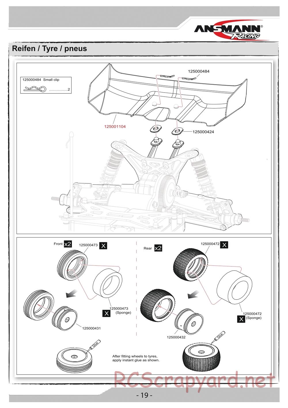 Ansmann - X2C - Manual - Page 19