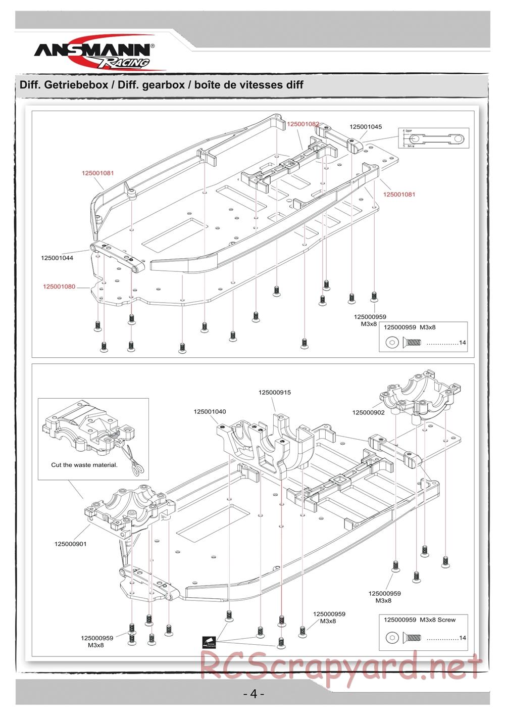 Ansmann - X4 Team Edition (X4te) - Manual - Page 4