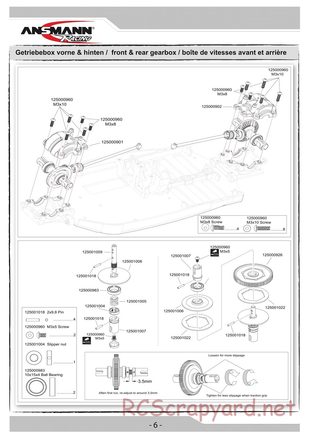 Ansmann - X4 Team Edition (X4te) - Manual - Page 6
