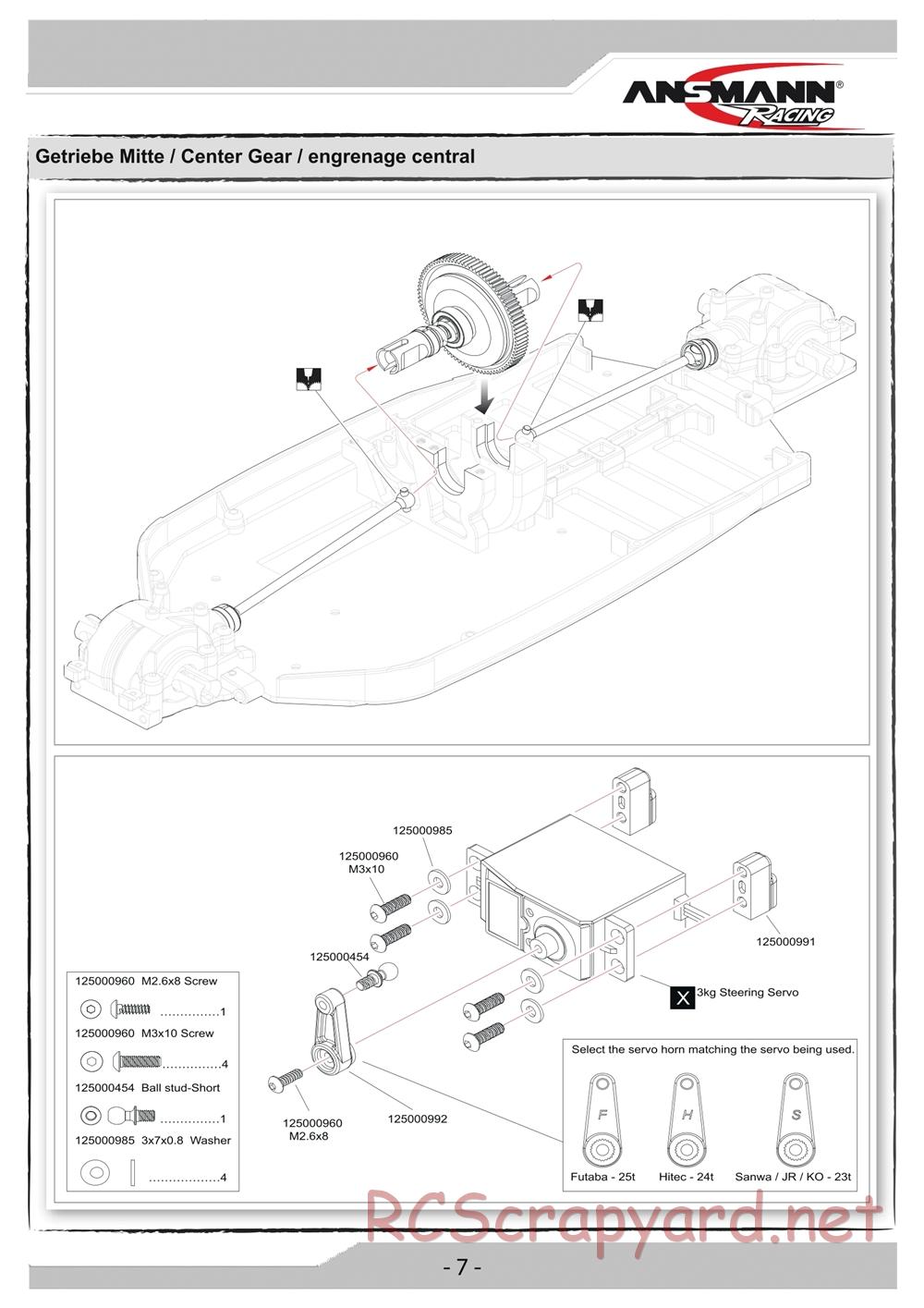 Ansmann - X4 Team Edition (X4te) - Manual - Page 7