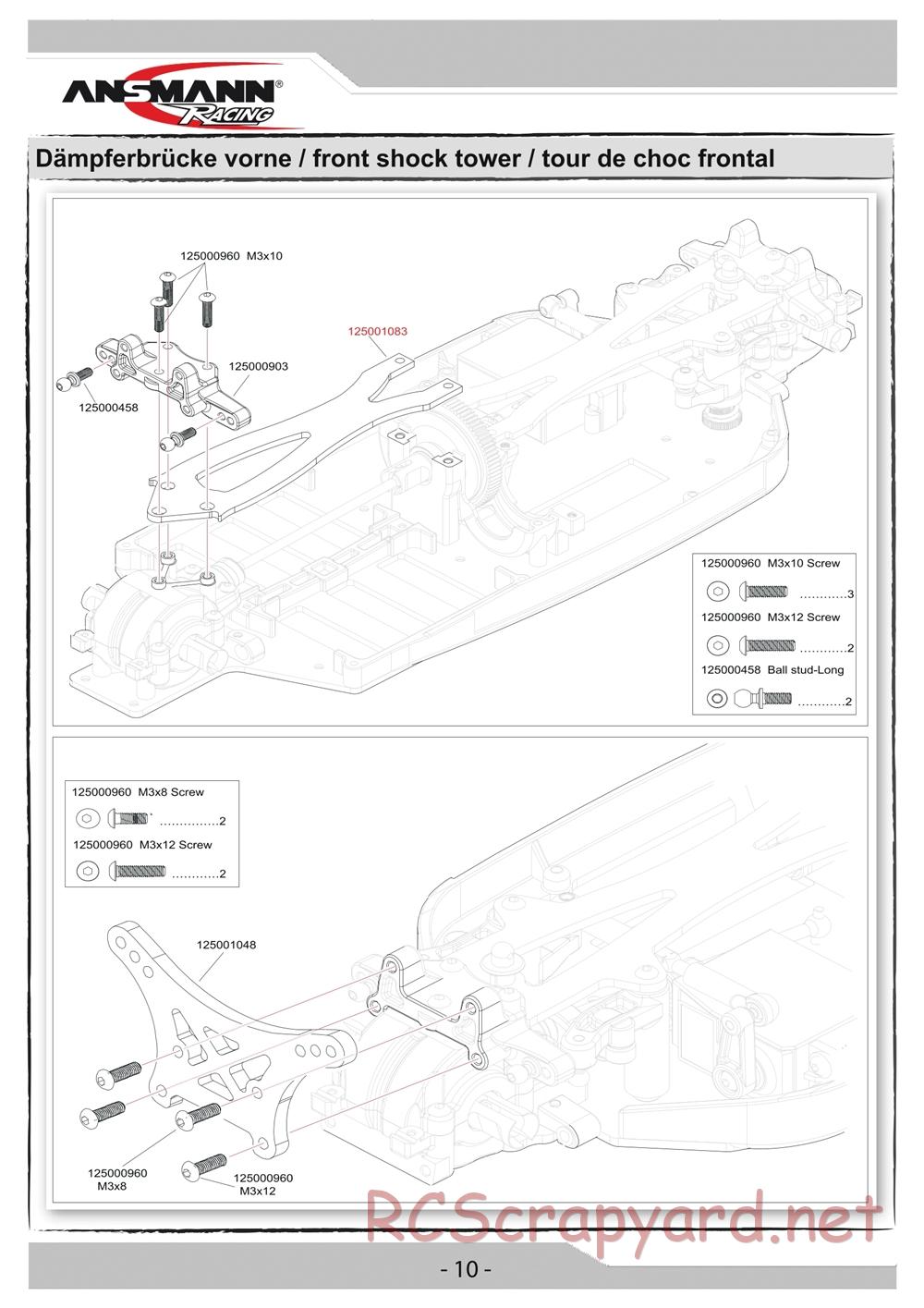 Ansmann - X4 Team Edition (X4te) - Manual - Page 10