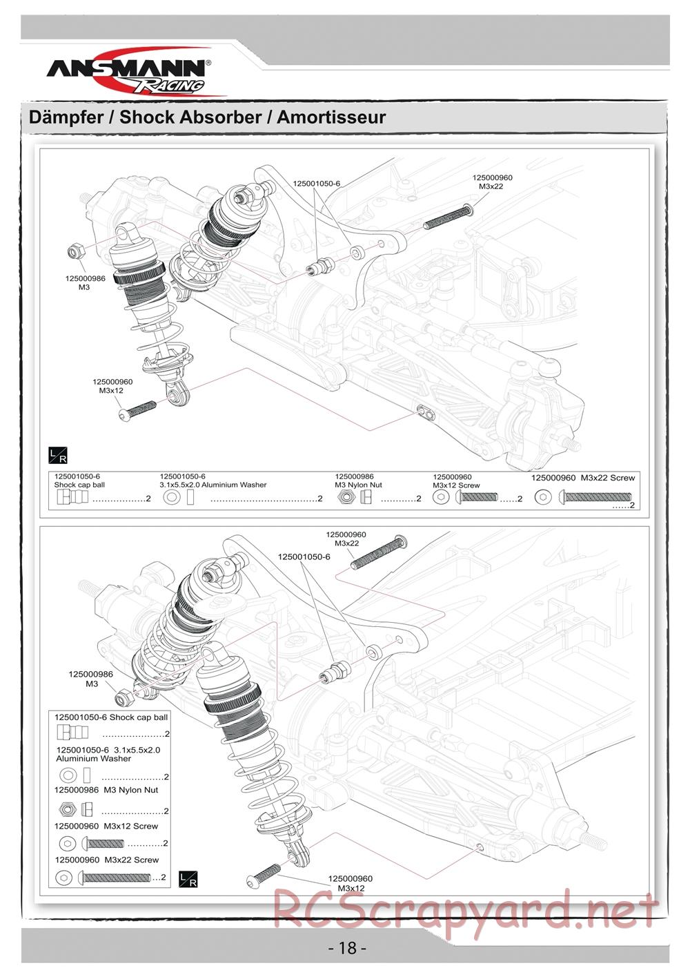 Ansmann - X4 Team Edition (X4te) - Manual - Page 18