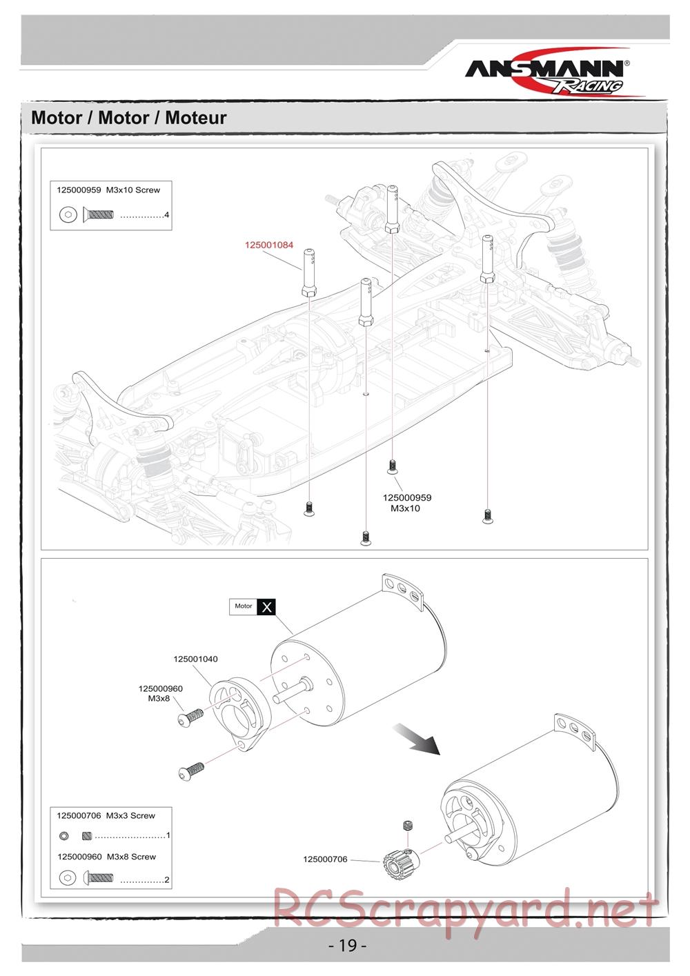 Ansmann - X4 Team Edition (X4te) - Manual - Page 19