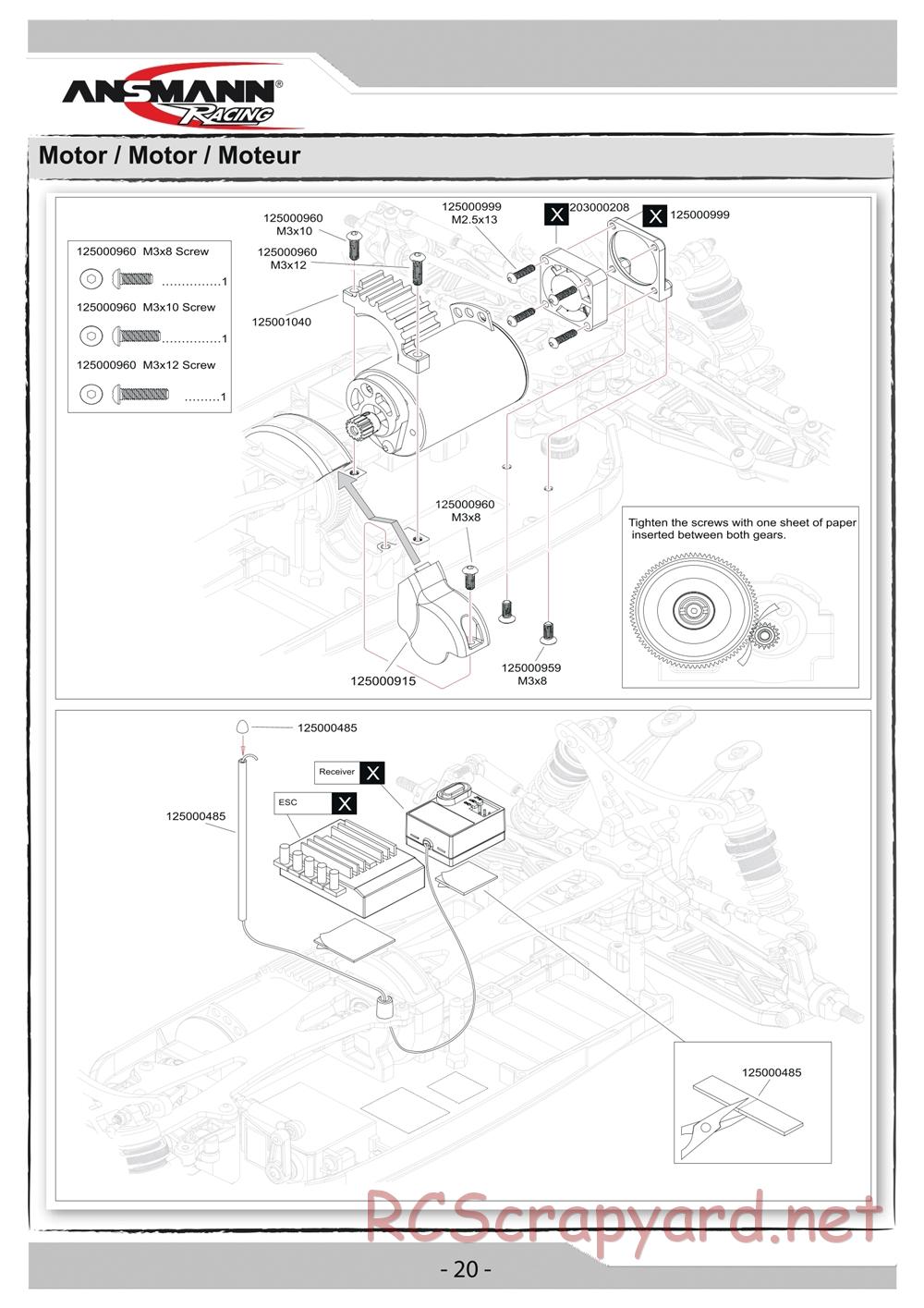 Ansmann - X4 Team Edition (X4te) - Manual - Page 20